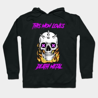 DeathMetal - Metal Mom Hoodie